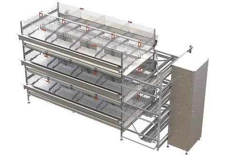 AirPaddle manure drying system