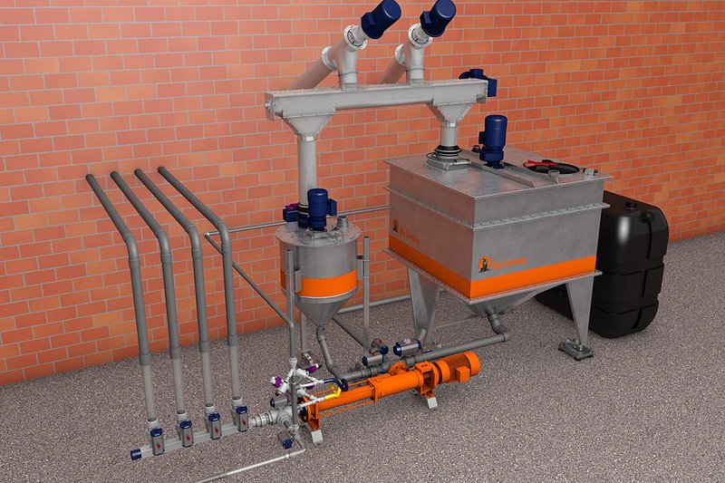 Система SwapTank для жидкого кормления