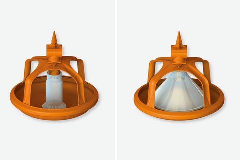 чашечная кормушка MultiPan 395