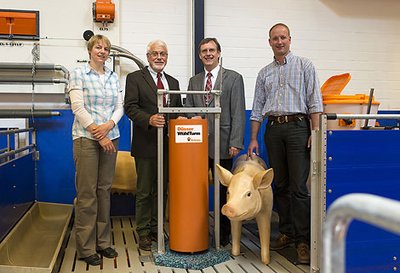 Schweinehaltung: Düsser Wühlturm für mehr Tierwohl