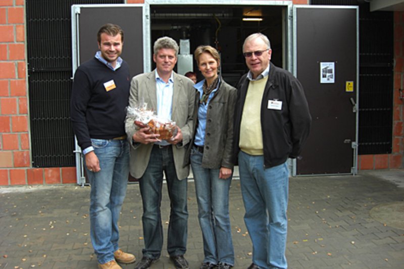 Inauguration of Natura rearing aviary for 84,000 pullets