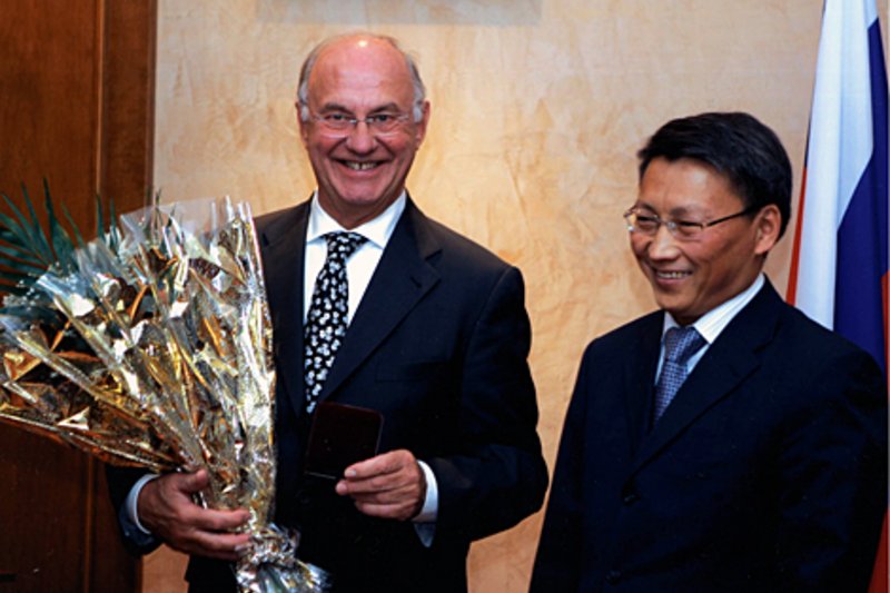 Знак отличия РФ для Дитера Хемпельманна