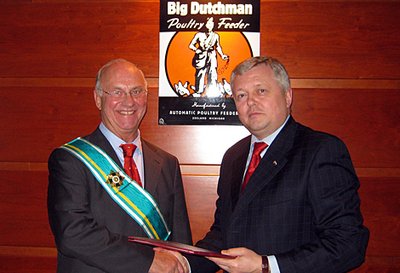 Médaille d’honneur russe pour Dieter Hempelmann