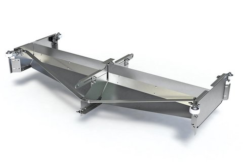 RollOver V manure scraper