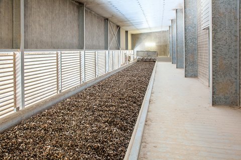 Пластинчатая установка для сушки помета OptiPlate