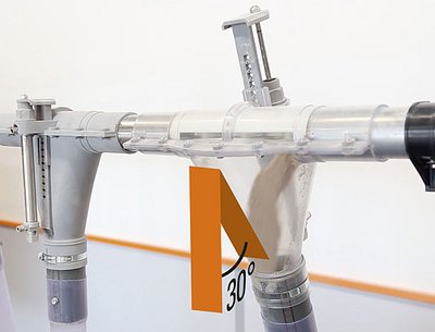 BIG: первый клапан для монажа под углом 30 градусов