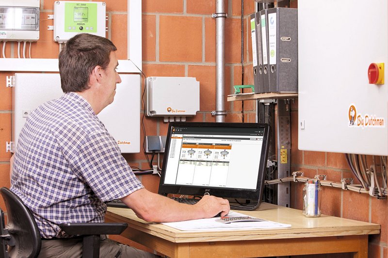 Фермер за компьютером Фермер за компьютером