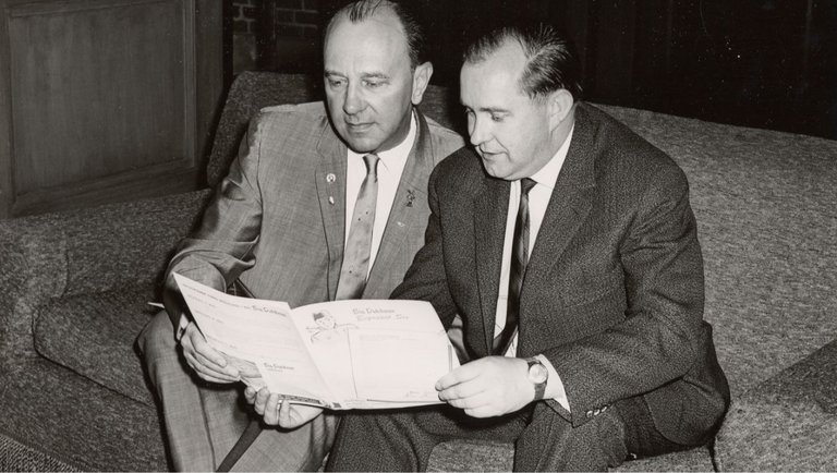 Основатели компании Big Dutchman: Йозеф Мерполь и Джек де Витт 