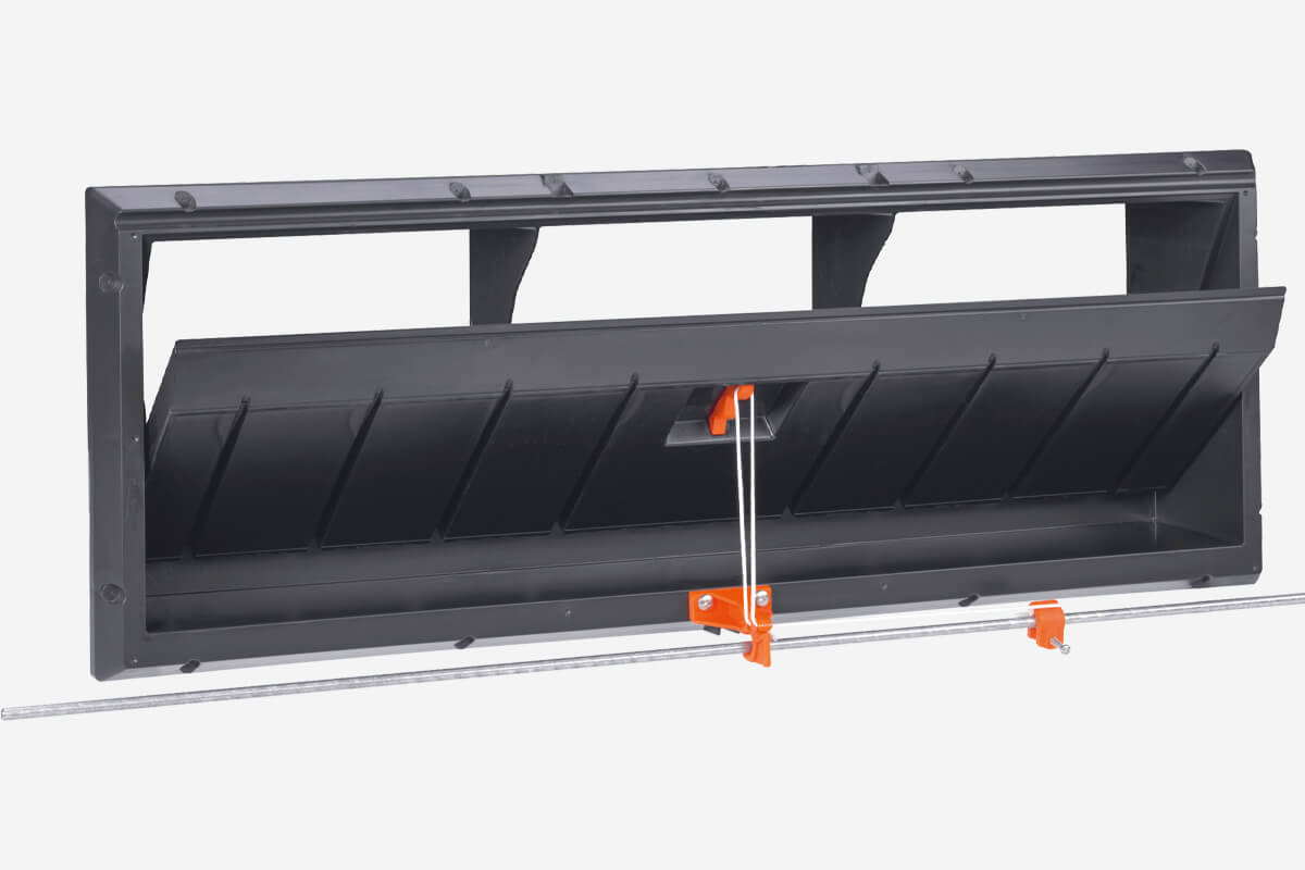 large tunnel air inlet system for poultry houses